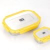 Customized Jumbo Lunch Box - Yellow, 875+180ml